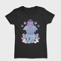 Pastel Goth Cat, Tricou Femei