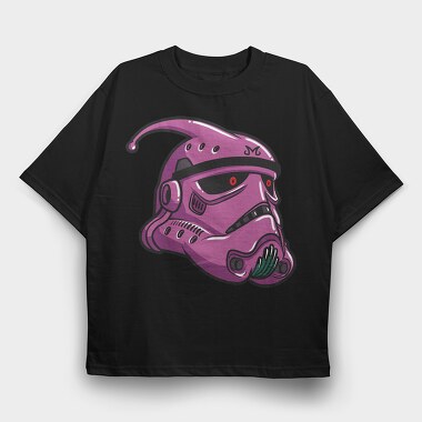 Purple Stormtrooper, Tricou Oversize Barbati (Unisex)