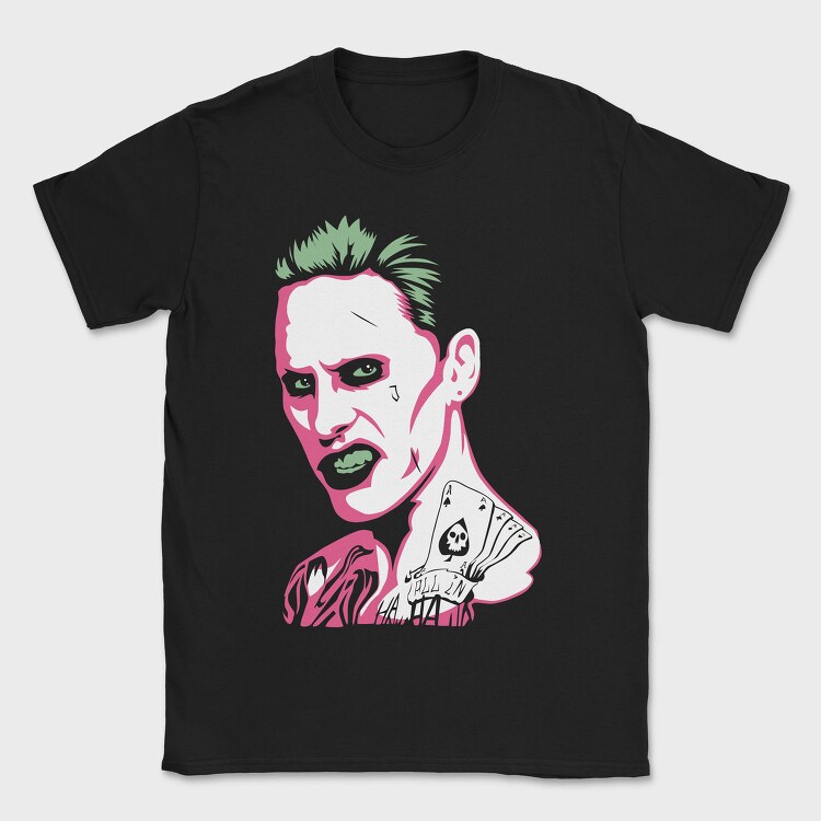 Pulp Fiction Face, Tricou Barbati (Unisex)