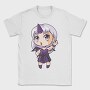 Purple Unicorn Girl, Tricou Barbati (Unisex)