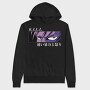 Purple Eyes Glare, Hanorac Oversize Barbati (Unisex)