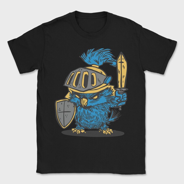 Owl Knight, Tricou Barbati (Unisex)