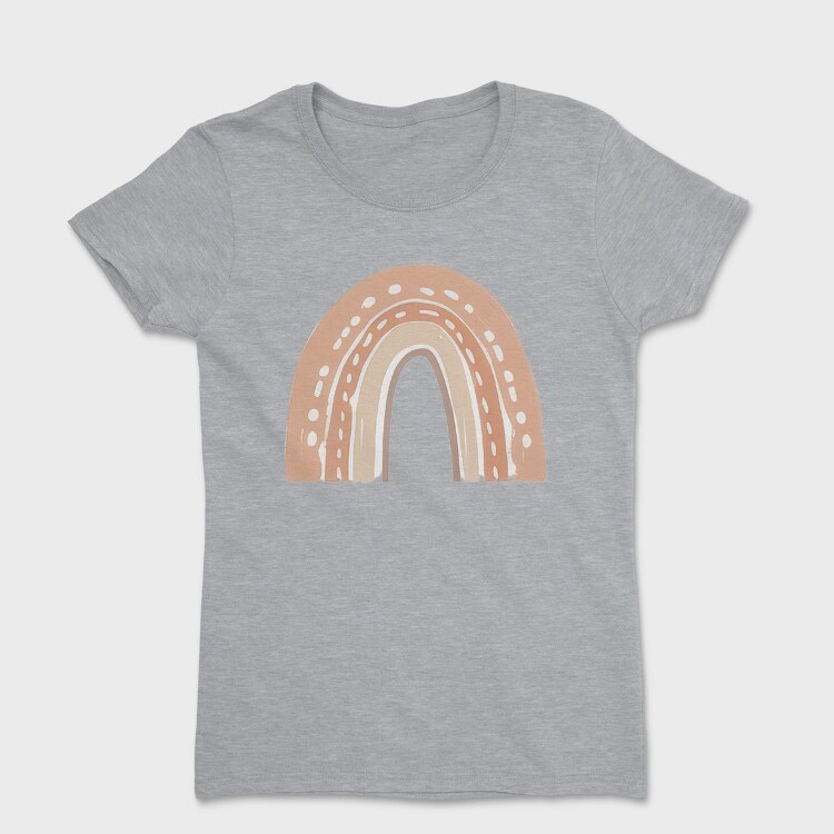 Rainbow Arch Boho, Tricou Femei