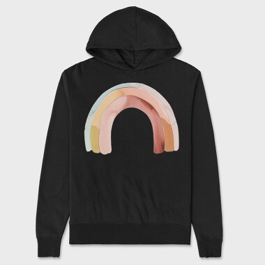 Rainbow Belle Boho, Hanorac Oversize Barbati (Unisex)