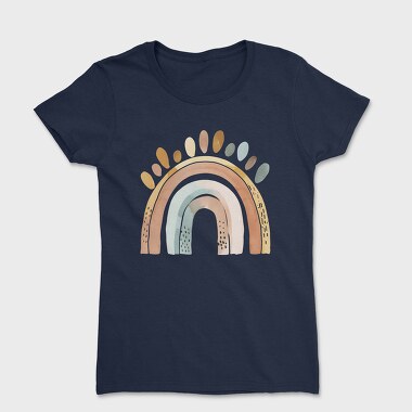 Rainbow Boho Art, Tricou Femei