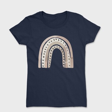 Rainbow Clip Boho, Tricou Femei