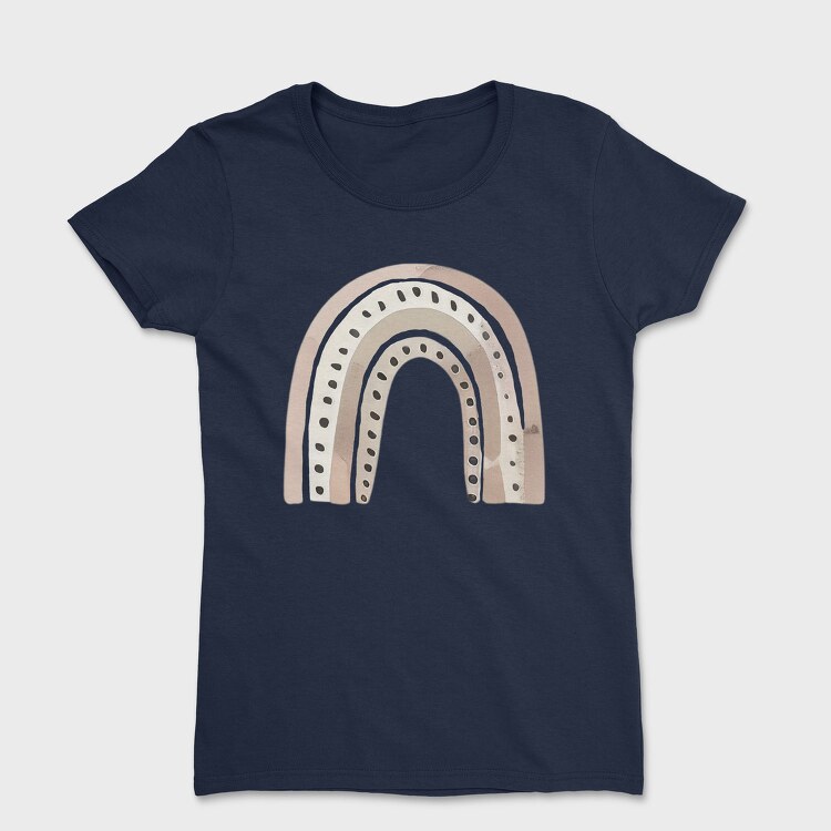 Rainbow Clip Boho, Tricou Femei