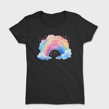 Rainbow Cloud Moonlight, Tricou Femei