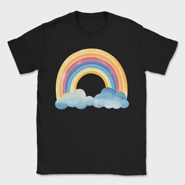 Rainbow Cloud Sky, Tricou Barbati (Unisex)