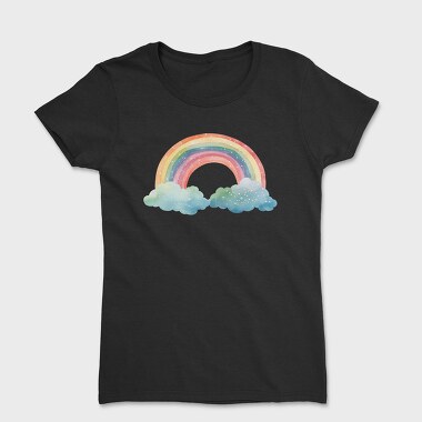 Rainbow Clouds Set, Tricou Femei