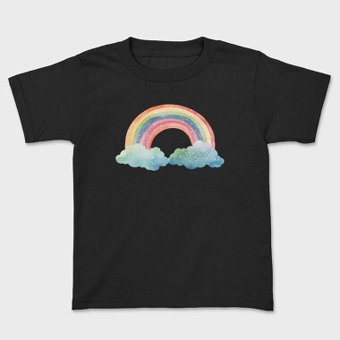 Rainbow Clouds Set, Tricou Copii