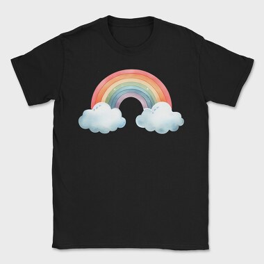 Rainbow Clouds, Tricou Barbati (Unisex)