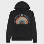 Rainbow Fairy Dream, Hanorac Oversize Barbati (Unisex)