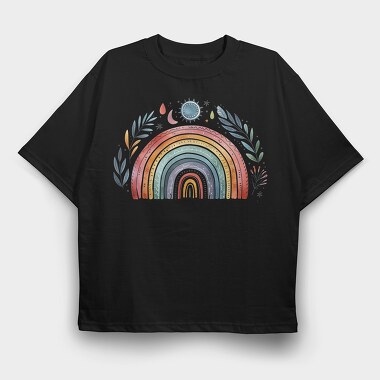 Rainbow Fairy Dream, Tricou Oversize Barbati (Unisex)
