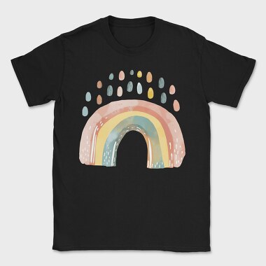 Rainbow Fantasy Boho, Tricou Barbati (Unisex)