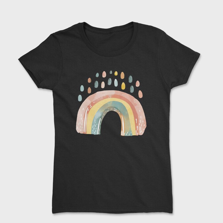 Rainbow Fantasy Boho, Tricou Femei