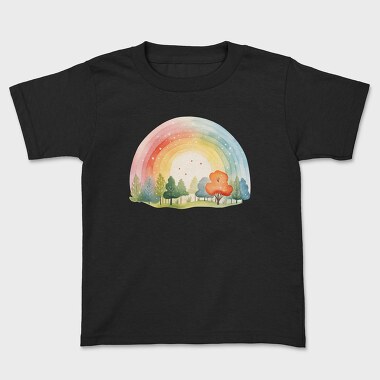 Rainbow Forest Trees, Tricou Copii