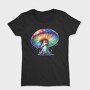 Rainbow Mushroom Glow, Tricou Femei