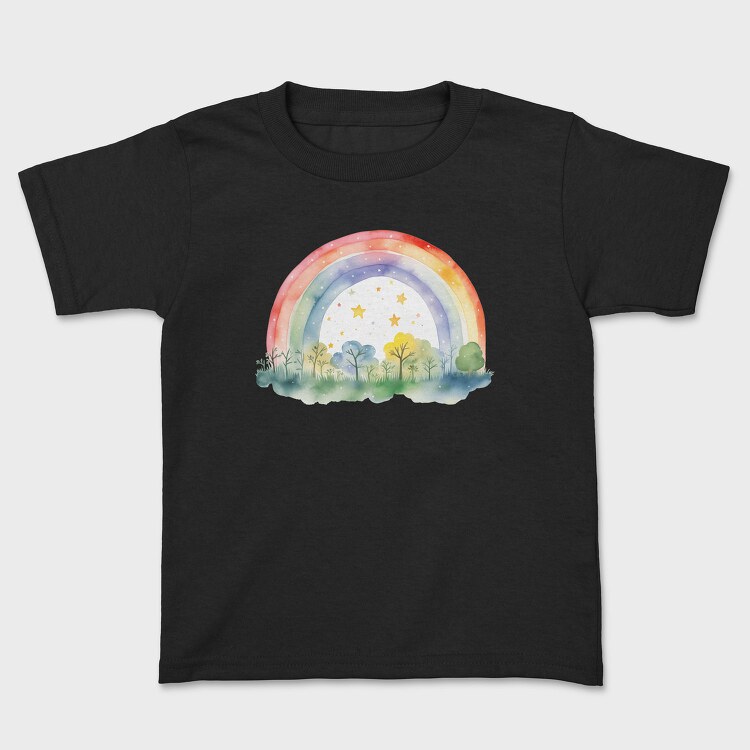 Rainbow Night Stars, Tricou Copii