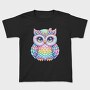 Rainbow Owl Sublimation, Tricou Copii