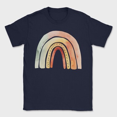 Rainbow Serenity Clip, Tricou Barbati (Unisex)