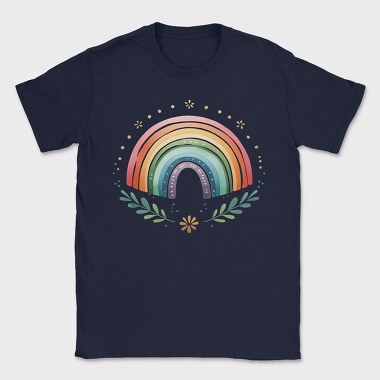 Rainbow Serenity Club, Tricou Barbati (Unisex)