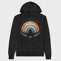 Rainbow Serenity Club, Hanorac Oversize Barbati (Unisex)