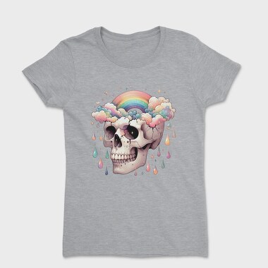 Rainbow Skull Cry, Tricou Femei