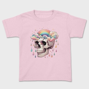 Rainbow Skull Cry, Tricou Copii