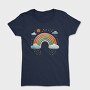 Rainbow Sky Drops, Tricou Femei