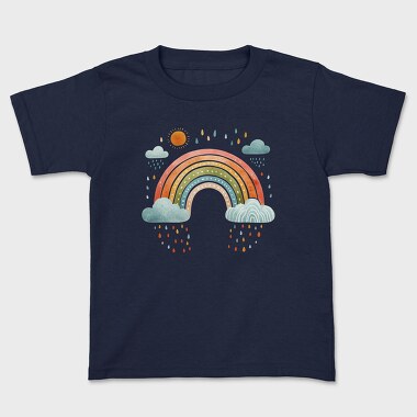 Rainbow Sky Drops, Tricou Copii