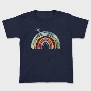 Rainbow Sky Sun, Tricou Copii