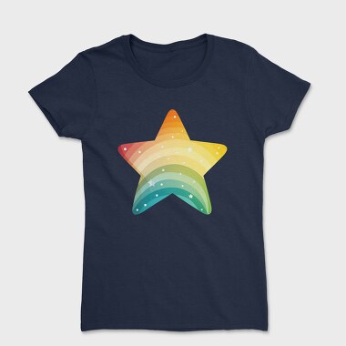 Rainbow Star Clouds, Tricou Femei