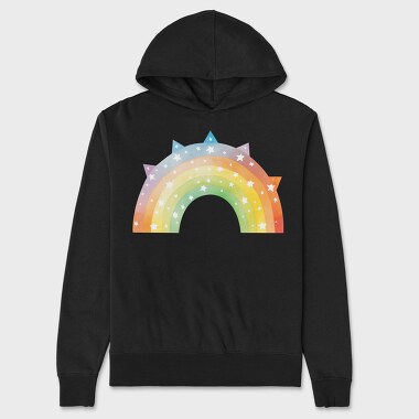 Rainbow Stars Set, Hanorac Oversize Barbati (Unisex)