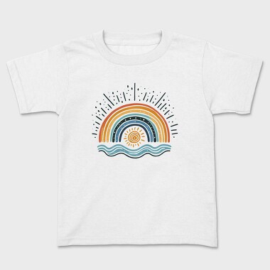 Rainbow Sunny Sky, Tricou Copii