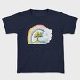 Rainbow Tree Clouds, Tricou Copii