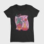 Colorful Flower Vases, Tricou Femei