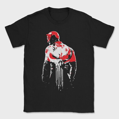 Punisher Silhouette, Tricou Barbati (Unisex)