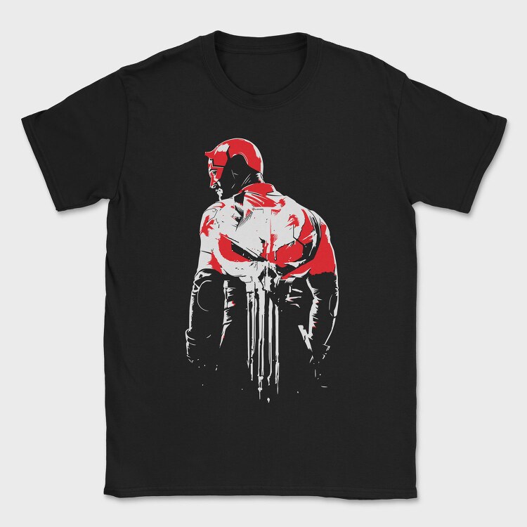Punisher Silhouette, Tricou Barbati (Unisex)