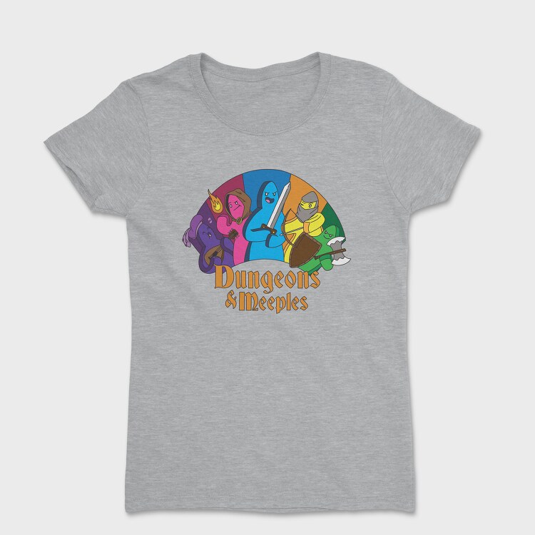 Dungeons Meeples, Tricou Femei