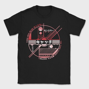 Red Blue Monster, Tricou Barbati (Unisex)