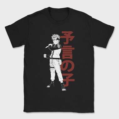 Red Kanji Words, Tricou Barbati (Unisex)