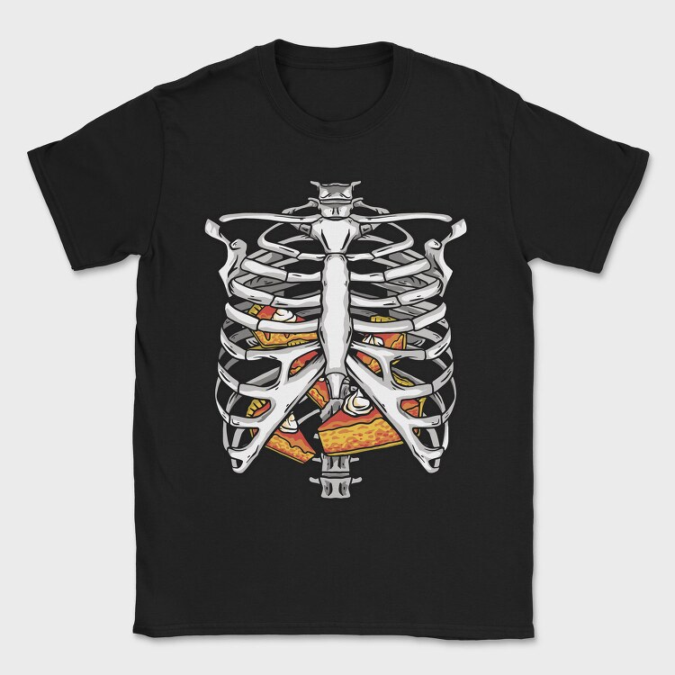 Ribs And Pizza, Tricou Barbati (Unisex)