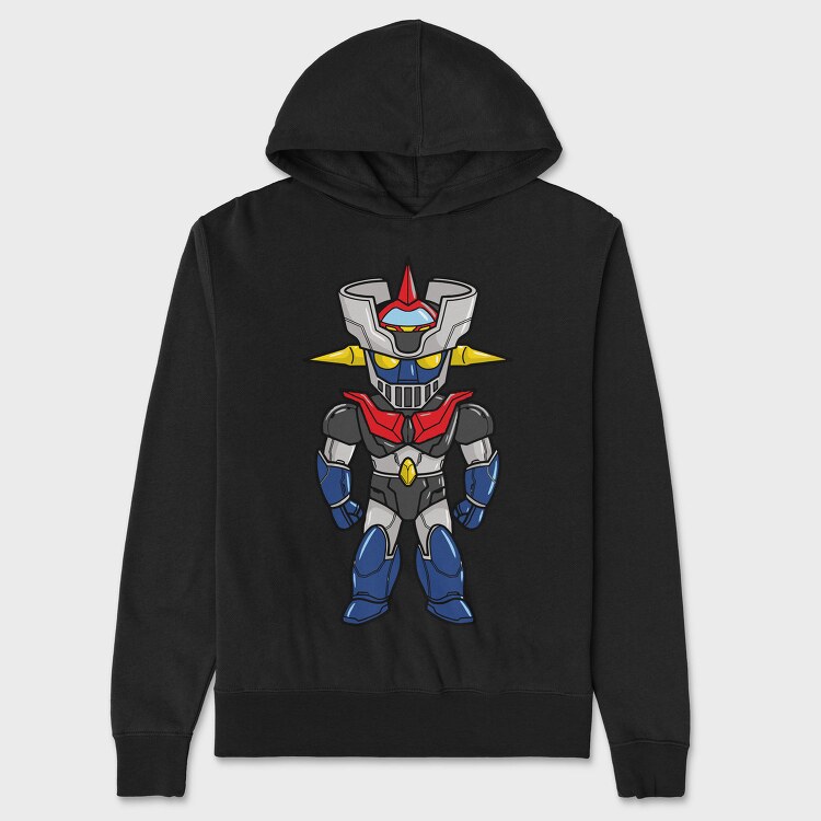 Robotic Warrior, Hanorac Oversize Barbati (Unisex)