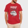 Happy Camper, Tricou Barbati (Unisex)