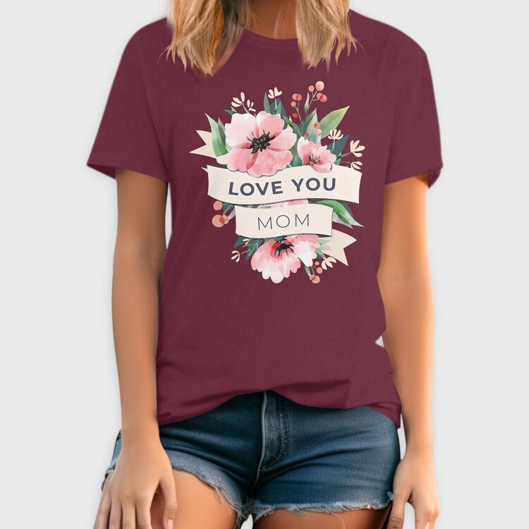 Watercolor Flowers Mother 2, Tricou Barbati (Unisex)