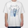 Overreacting, Tricou Oversize Barbati (Unisex)
