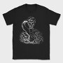 Patched Flamingo Portrait, Tricou Barbati (Unisex)