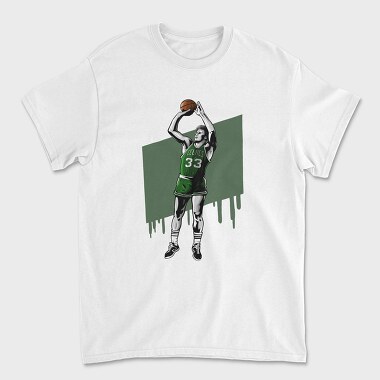 LARRY BIRD, Tricou Barbati (Unisex)