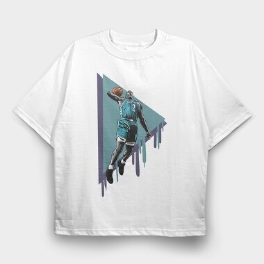 LARRY JOHNSON, Tricou Oversize Barbati (Unisex)